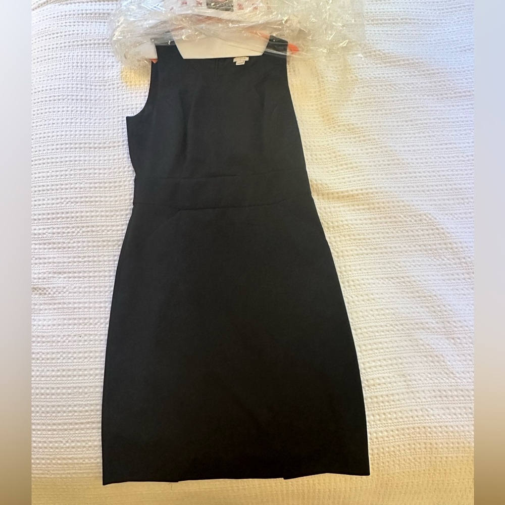 J Crew black sheath dress size 6 perfect condition